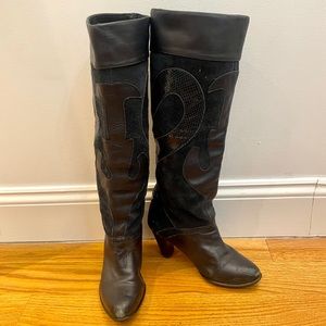 RARE Vintage 80s 90s Knee High Boots